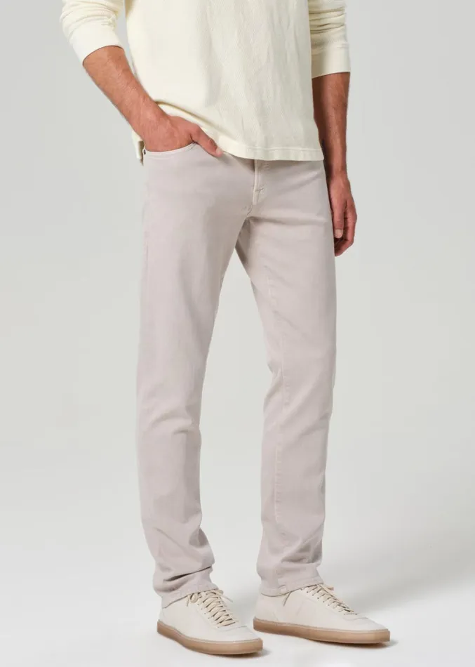Citizens Of Humanity Gage Slim Straight Soft Weft In Gris Men Pants