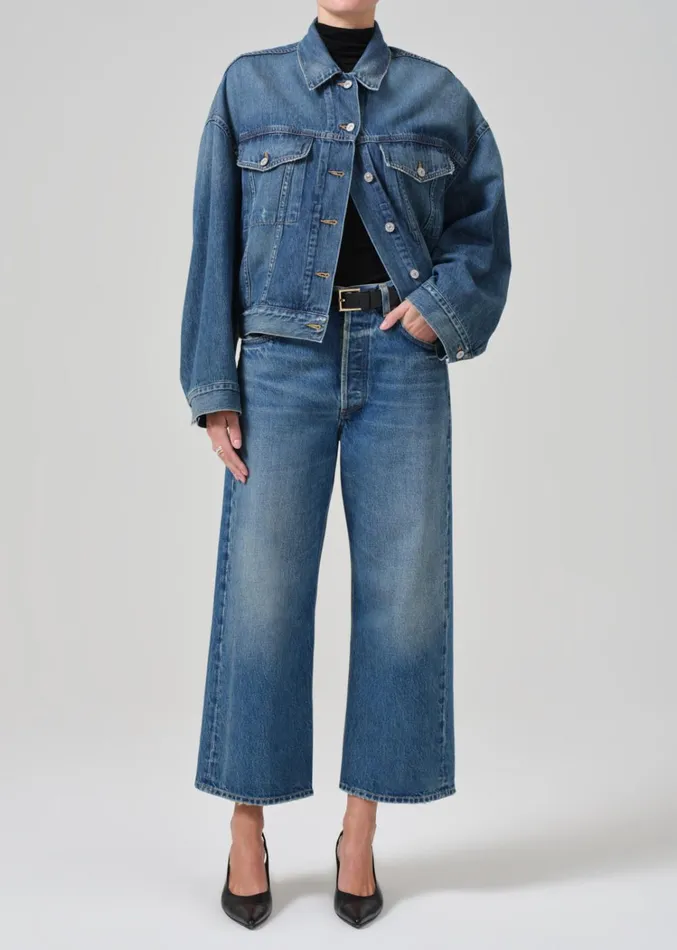Citizens Of Humanity Gaucho Vintage Wide Leg In Oasis Women Jeans