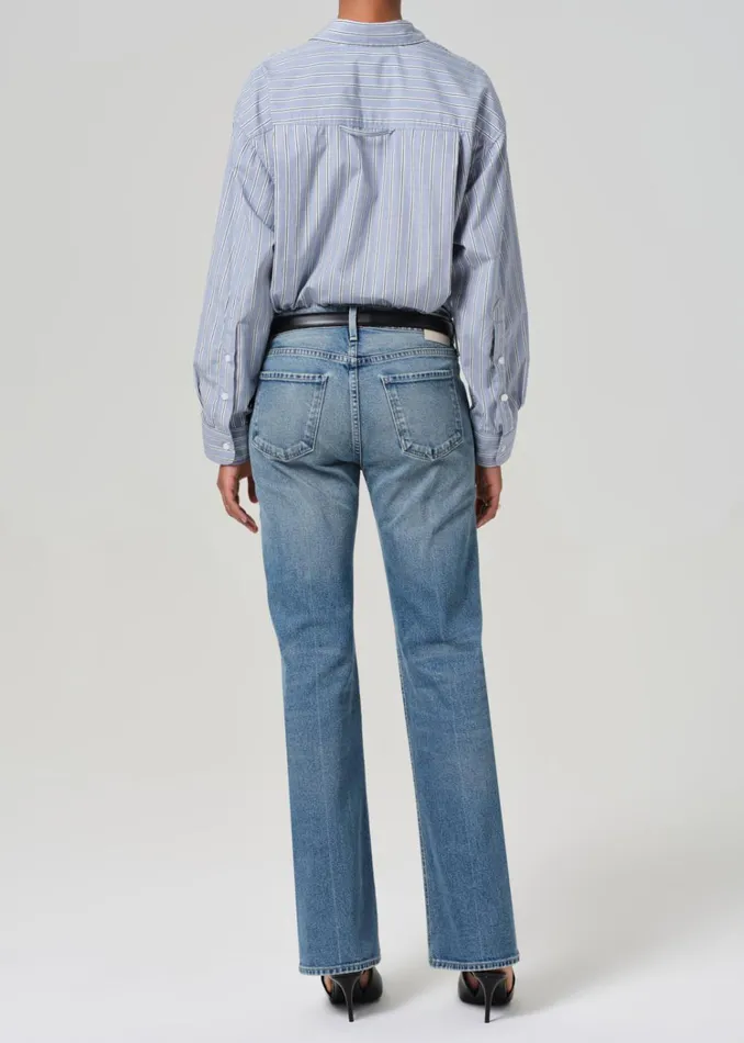 Citizens Of Humanity Genova Low Slung Boot In Clairo Women Jeans