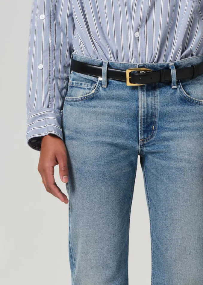 Citizens Of Humanity Genova Low Slung Boot In Clairo Women Jeans