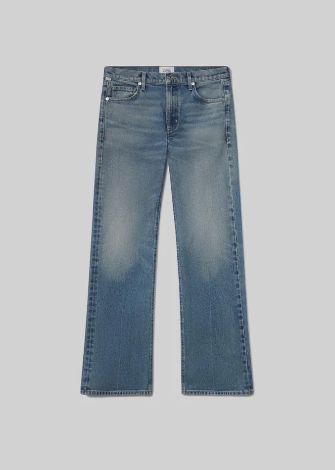 Citizens Of Humanity Genova Low Slung Boot In Clairo Women Jeans
