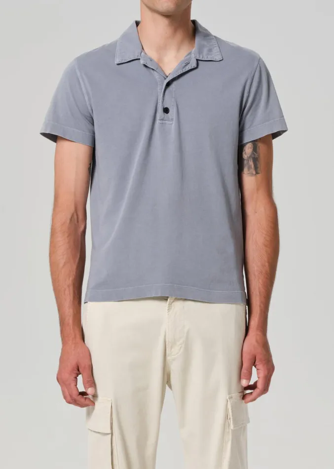 Citizens Of Humanity Himari Polo In Hematite Men Shirts