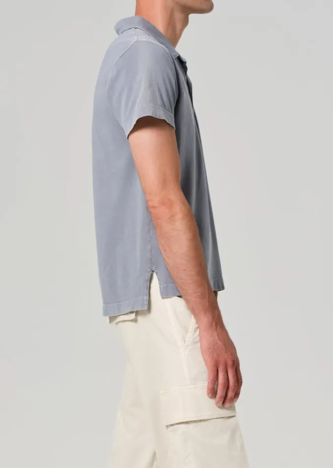 Citizens Of Humanity Himari Polo In Hematite Men Shirts