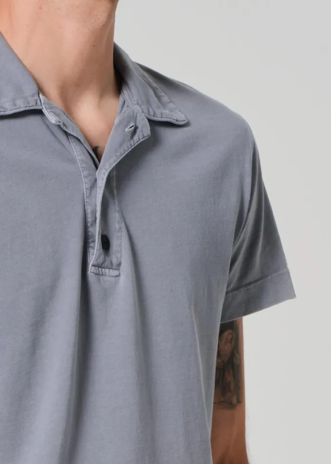 Citizens Of Humanity Himari Polo In Hematite Men Shirts