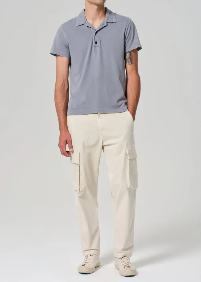 Citizens Of Humanity Himari Polo In Hematite Men Shirts