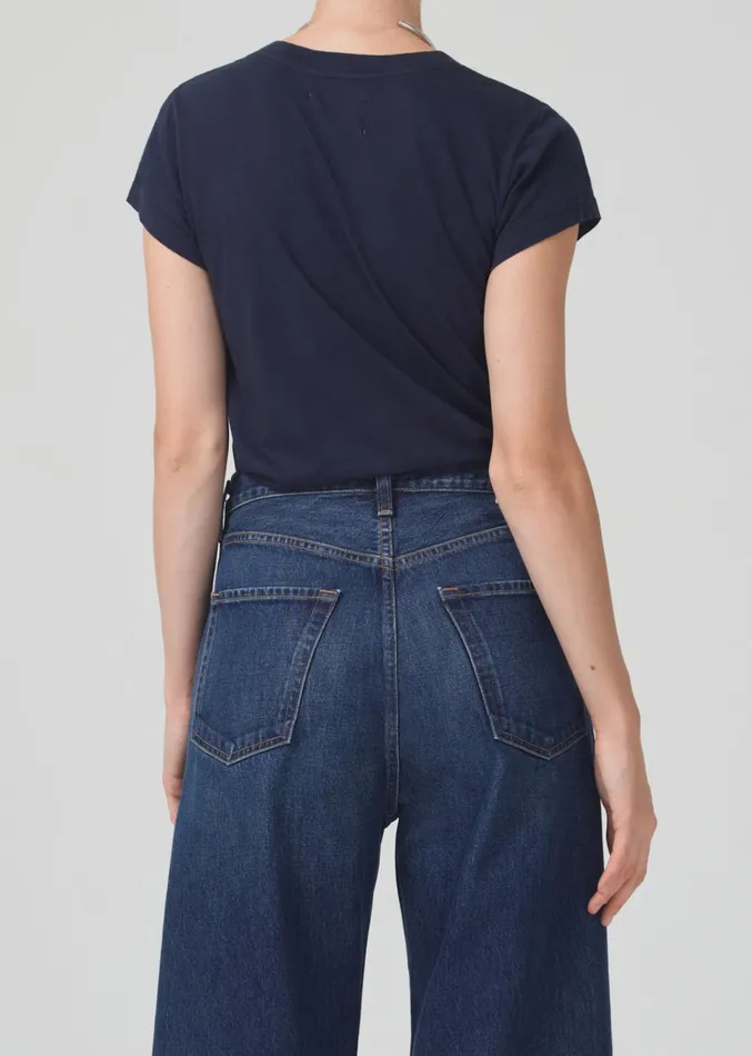 Citizens Of Humanity Juliette Slim TShirt In Navy Women Tops