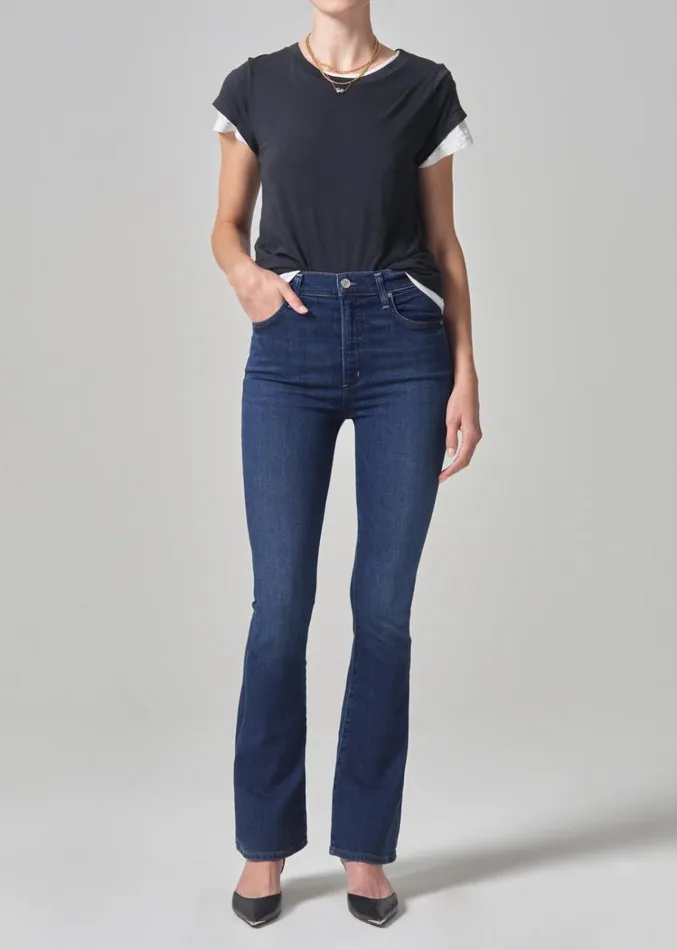 Citizens Of Humanity Lilah High Rise Bootcut 30034 In Provance Women Jeans