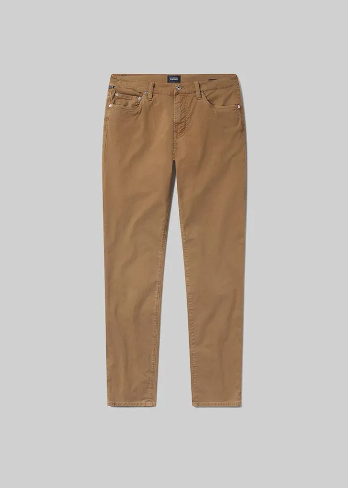 Citizens Of Humanity London Tapered Slim Stretch Twill In Dark Khaki Men Pants