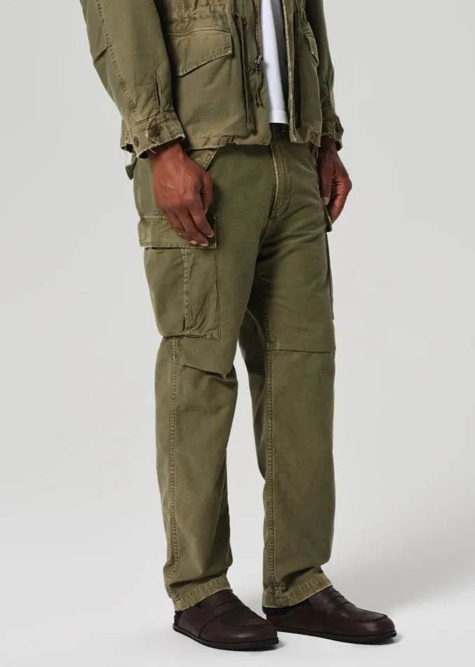 Citizens Of Humanity M51 Cargo Pant In Hiro Green Men Pants