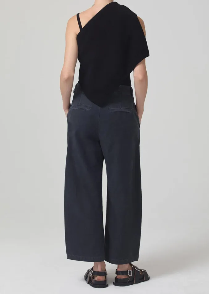 Citizens Of Humanity Payton Utility Trouser In Washed Black Women Pants