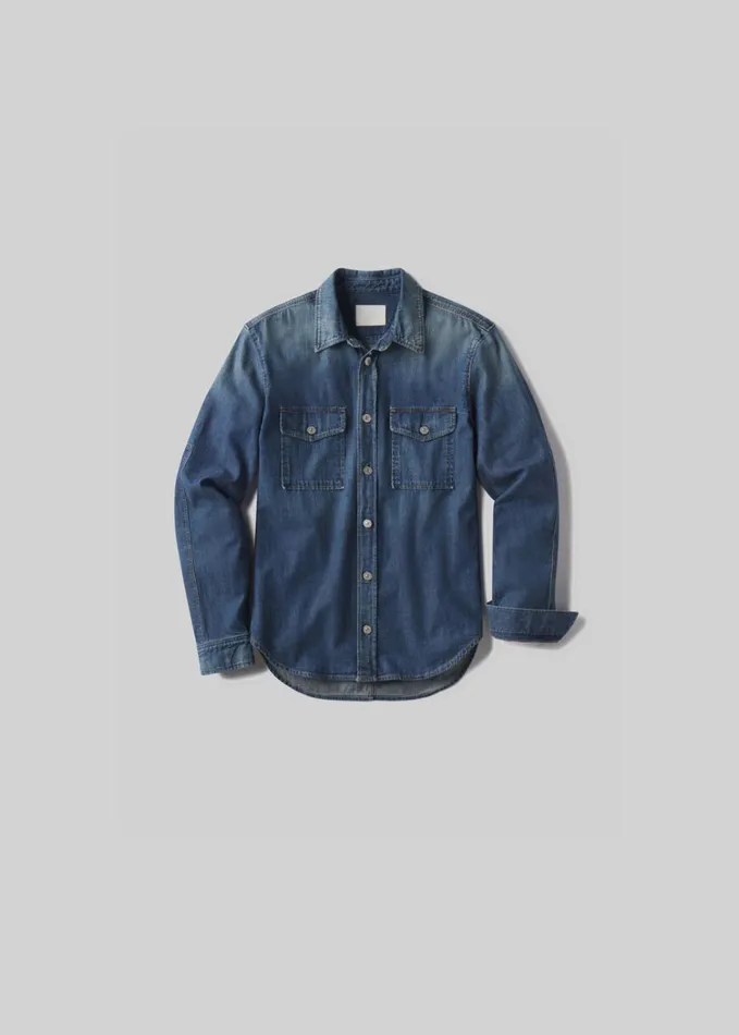 Citizens Of Humanity Wesley Shirt In Harcourt Men Shirts