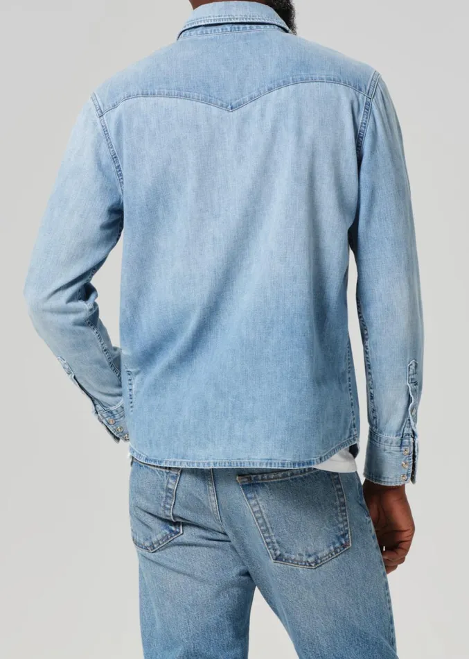 Citizens Of Humanity Western Shirt In Oren Men Shirts
