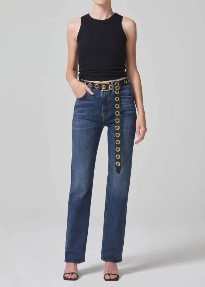 Citizens Of Humanity Zurie Straight In Garnish Women Jeans