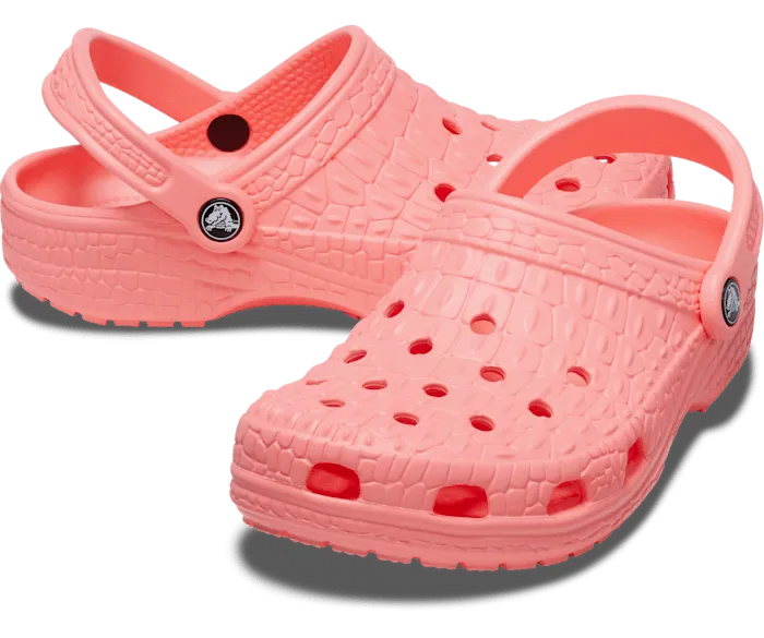 Classic Crocskin Clog Guava Men Crocs Clogs