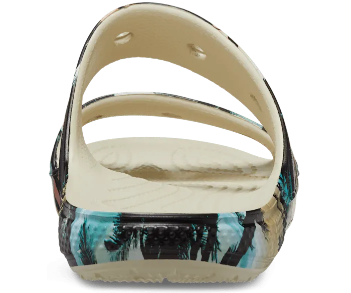 Classic Retro Resort Sandal Bone Multi Women Crocs Sandals