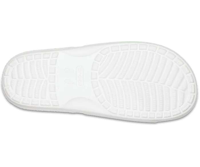 Classic Slide White Women Crocs Slides