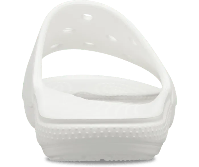 Classic Slide White Women Crocs Slides