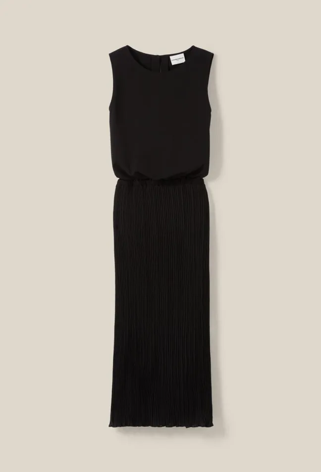 Claudie Pierlot 78 Dress With Round Neck Black Women Dresses