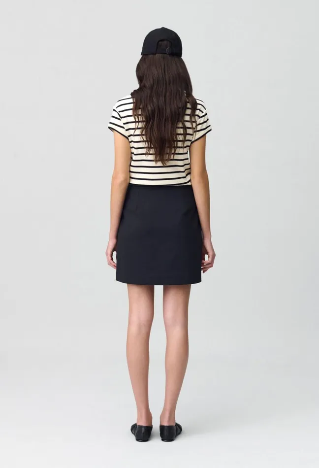 Claudie Pierlot Buttoned Mini Skirt Black Women Skirts And Shorts Claudie Pierlot Buttoned Mini Skirt Black Women Skirts And Shorts