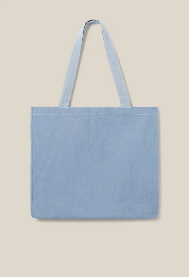 Claudie Pierlot Oversized Tote Bag Blue Women Shoulder Bags Claudie Pierlot Oversized Tote Bag Blue Women Shoulder Bags