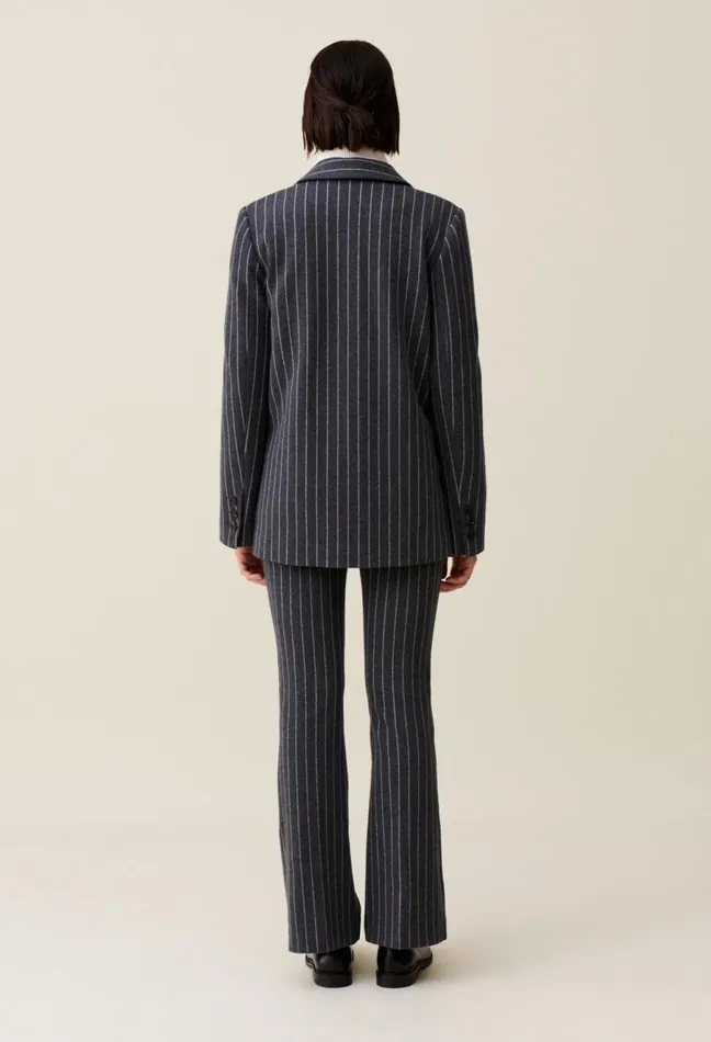 Claudie Pierlot Striped Oversized Blazer Dualcolor Women Blazers
