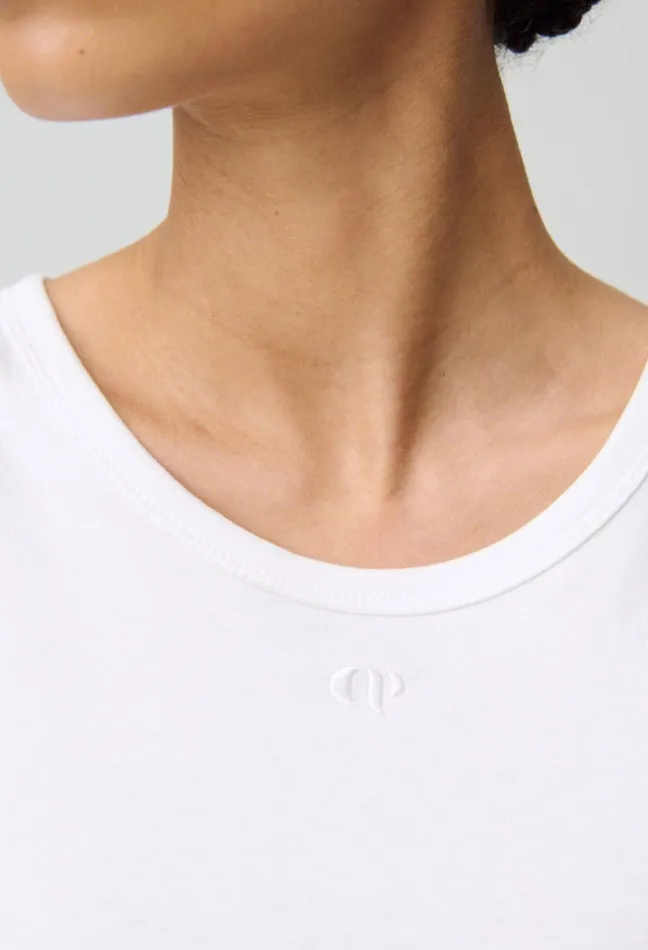 Claudie Pierlot Tank Top White Women Tops And Shirts Claudie Pierlot Tank Top White Women Tops And Shirts