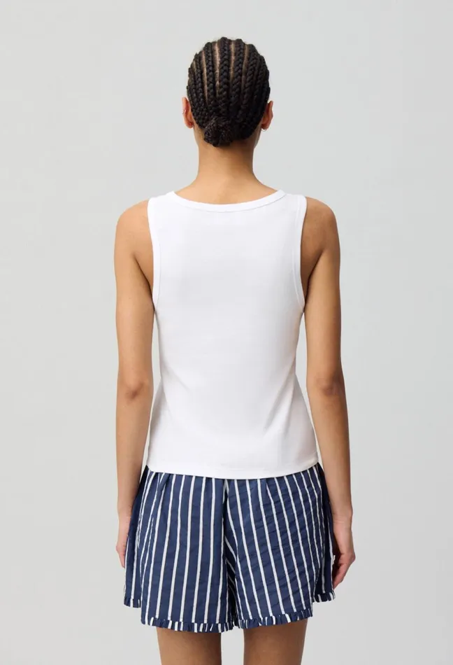 Claudie Pierlot Tank Top White Women Tops And Shirts Claudie Pierlot Tank Top White Women Tops And Shirts