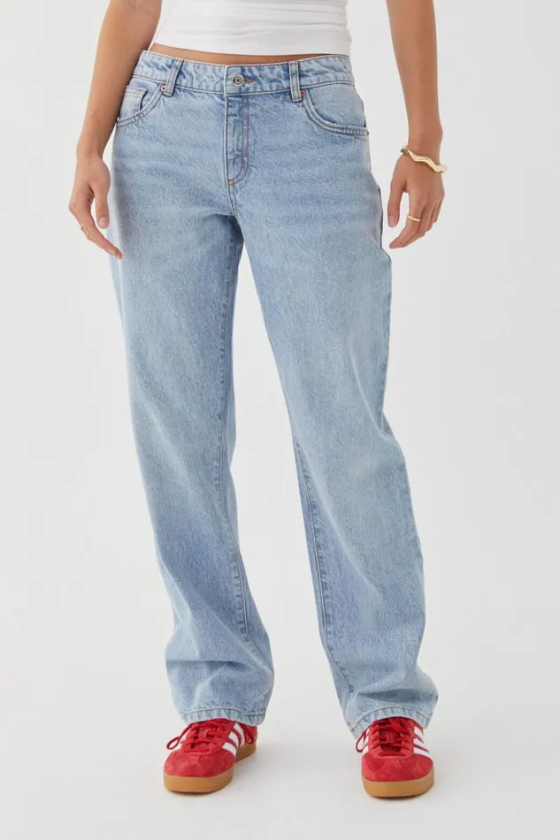 Clothing Supr Jeans Low Rise Straight Jean Sorrento Blue