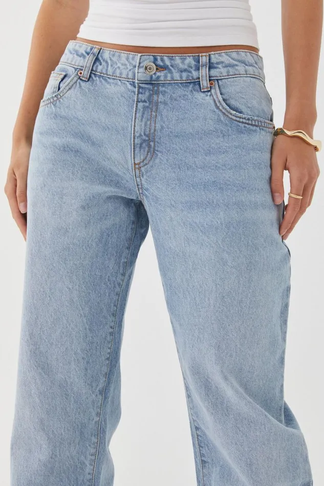 Clothing Supr Jeans Low Rise Straight Jean Sorrento Blue