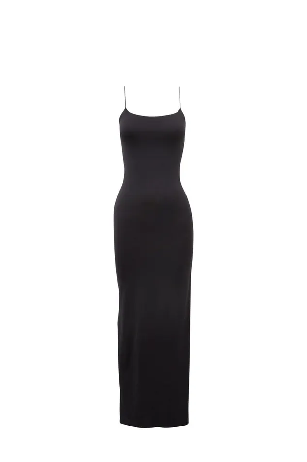 Clothing Supr Luxe Essentials Luxe Sleeveless Maxi Dress Black
