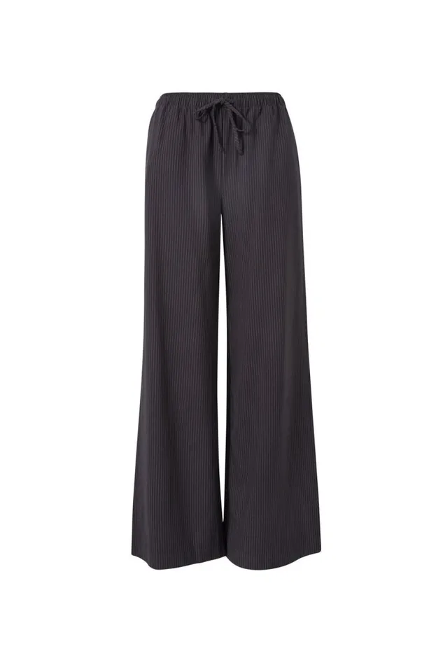 Clothing Supr Pants Piper Pull On Pant Charcoal Pinstripe