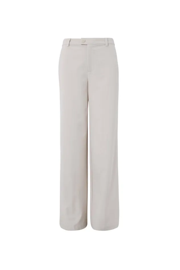 Clothing Supr Pants Valery Wide Leg Pant Beige Buff