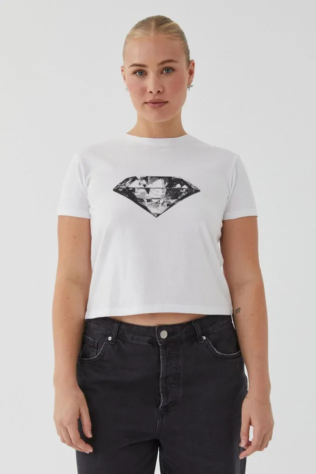 Clothing Supr T Shirts Everyday Graphic Tee Whitediamond