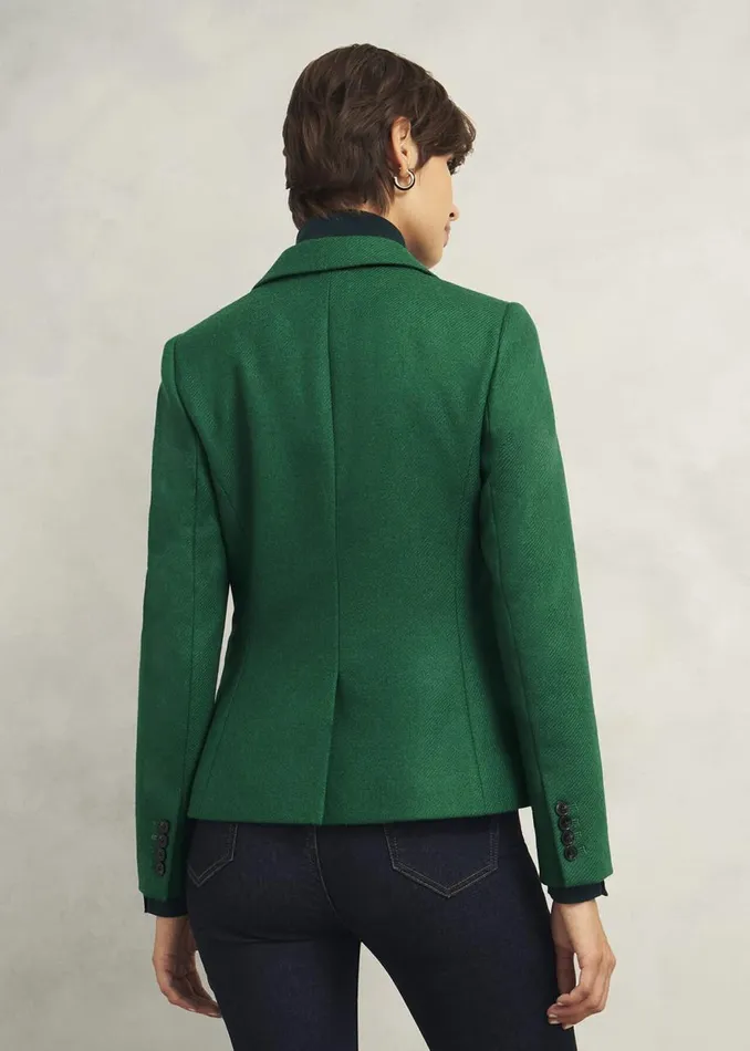 Coats and Jackets Women HOBBS Blake Wool Jacket Agate Green