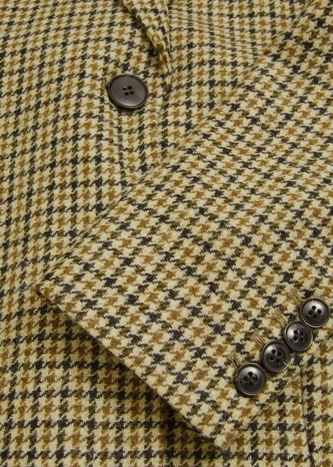 Coats and Jackets Women HOBBS Lilla Wool Jacket Brown Multi