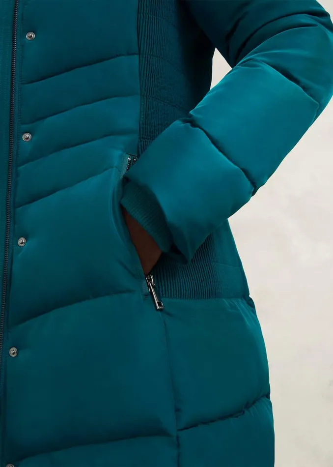 Coats and Jackets Women HOBBS Petite Jaymie Puffer Kyanite Green