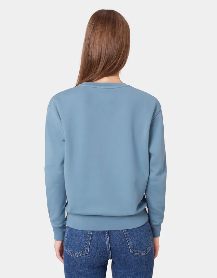 Colorfulstandard Women Classic Organic Crew 8211 Optical White Women Crewneck Sweatshirts