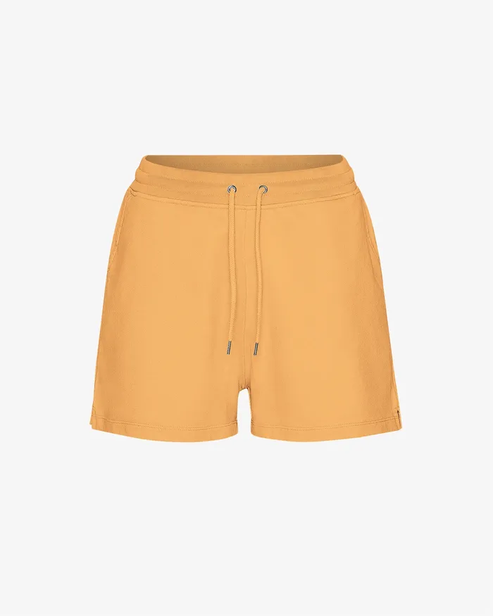 Colorfulstandard Women Organic Sweatshorts 8211 Sandstone Orange Women Shorts