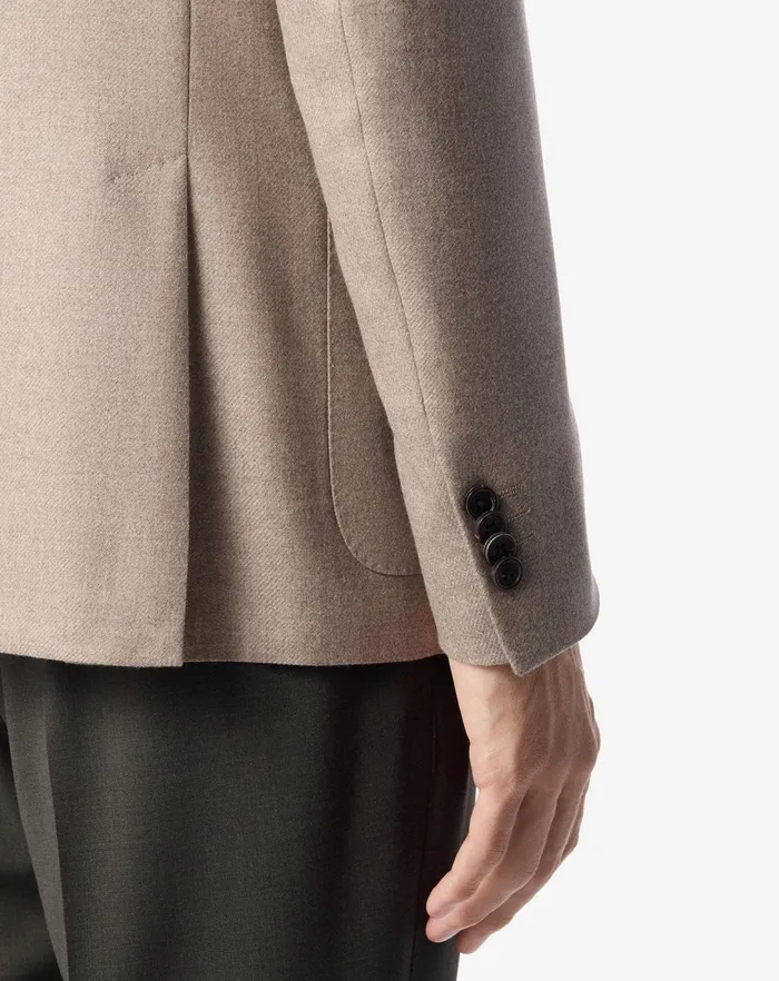 Corneliani Jackets Taupe Wool And Cashmere Jacket For Men 8211 Men