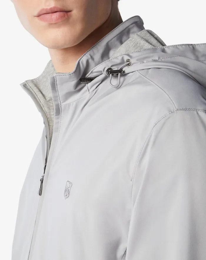 Corneliani Outerwear And Coats Grey Waterrepellent Reversible Jacket 8211 Men