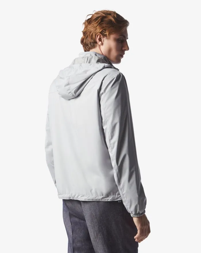 Corneliani Outerwear And Coats Grey Waterrepellent Reversible Jacket 8211 Men