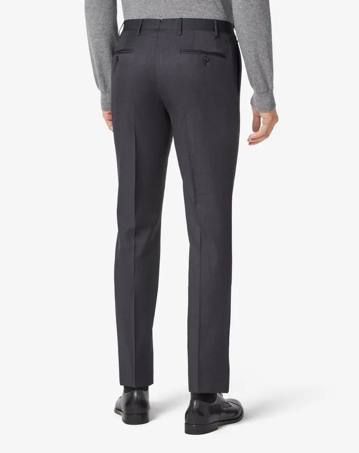 Corneliani Pants Anthracite S130s Wool Trousers 8211 Men