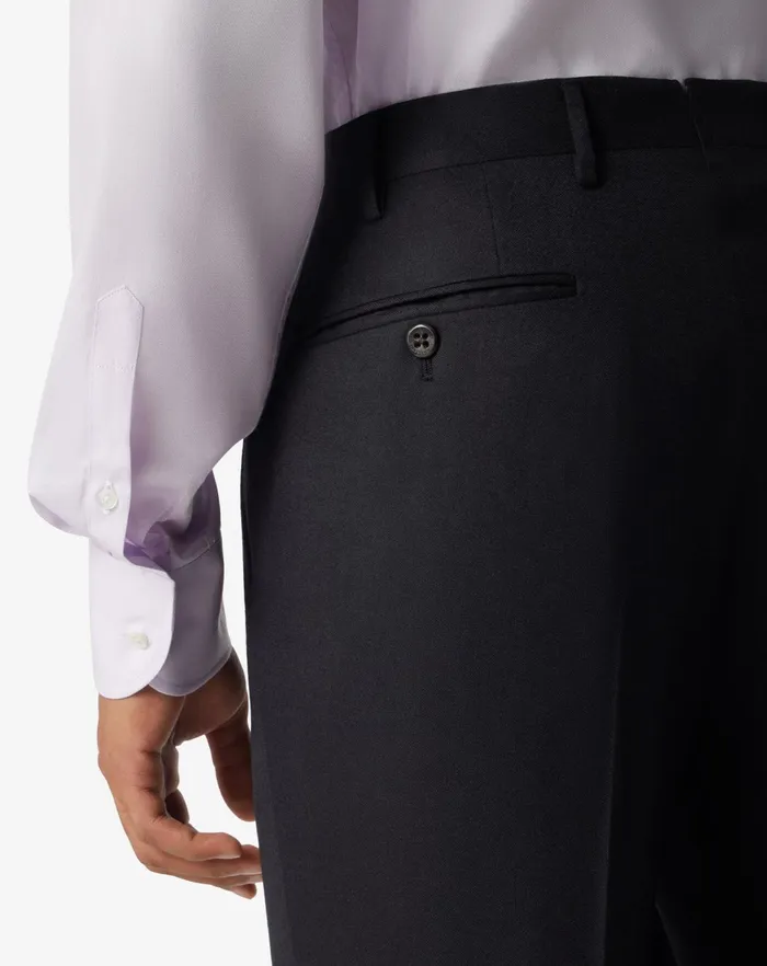 Corneliani Pants Black 1 Pleated Pure Wool Trousers For Men 8211 Men