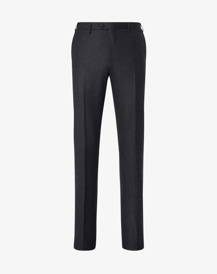 Corneliani Pants Dark Grey Wool Trousers 8211 Men