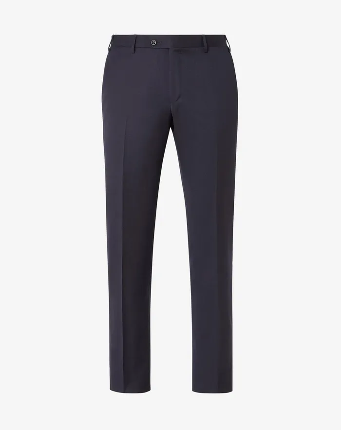 Corneliani Pants Navy Blue S130s Wool Trousers 8211 Men