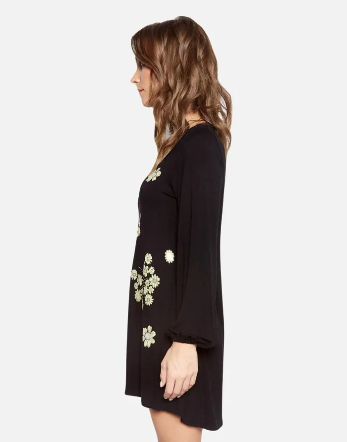 Cosette Mini Sunflower Butterfly Black Women039s Lauren Moshi Dresses