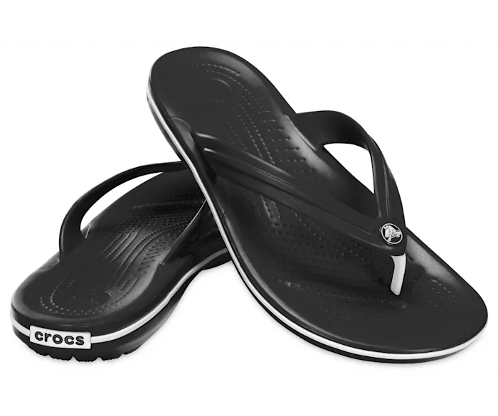 Crocband Flip Black Women Crocs FlipFlops