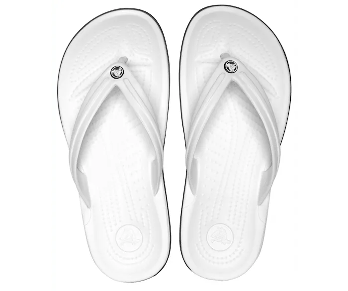 Crocband Flip White Women Crocs FlipFlops