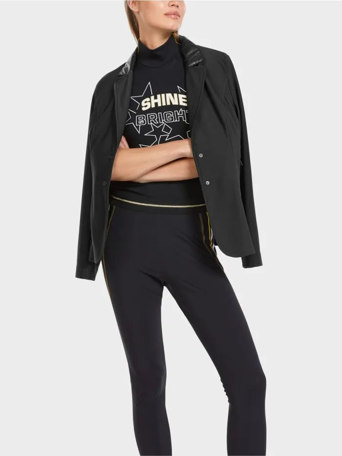 Damen Marc Cain Blazer Sportiver Blazer Black
