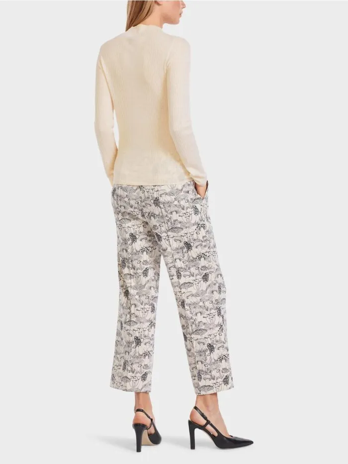 Damen Marc Cain Strick Sweater 034Rethink Together034 Soft Blossom